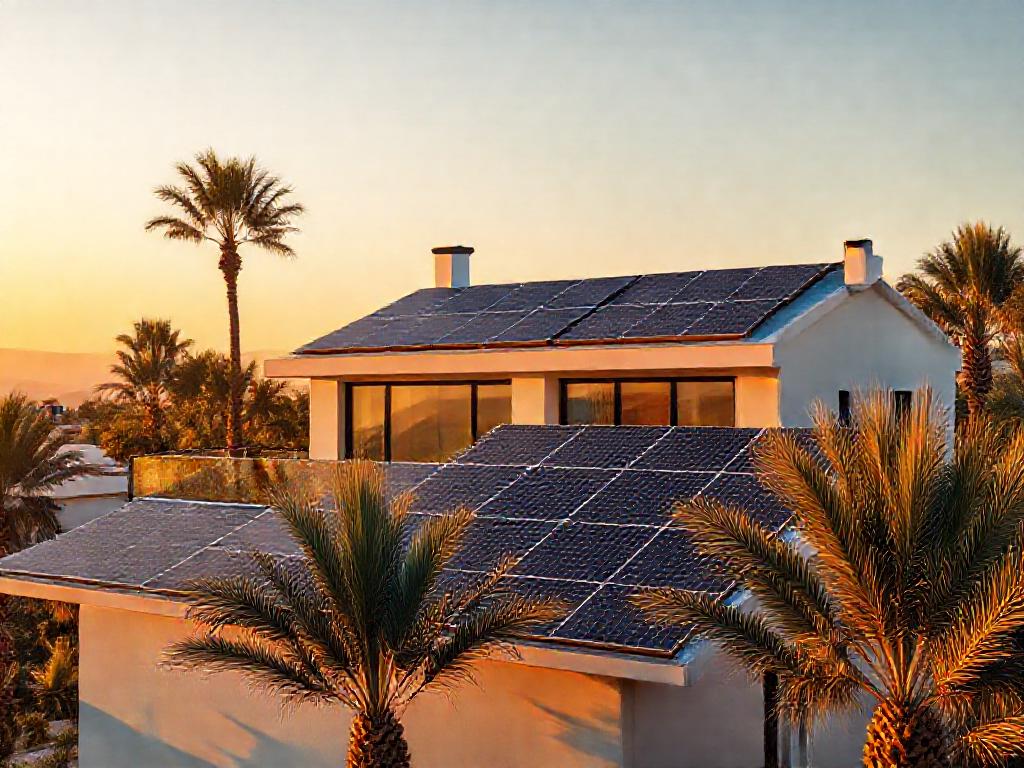 Installation solaire à Oran