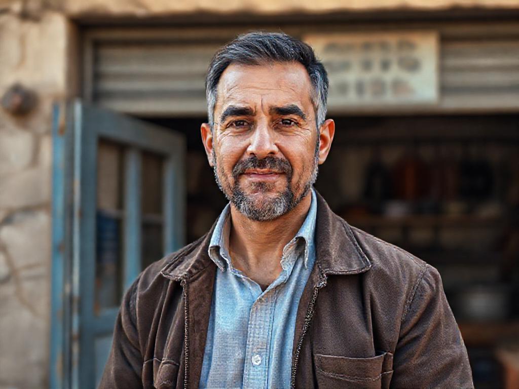 Portrait de Yacine, entrepreneur client Solara